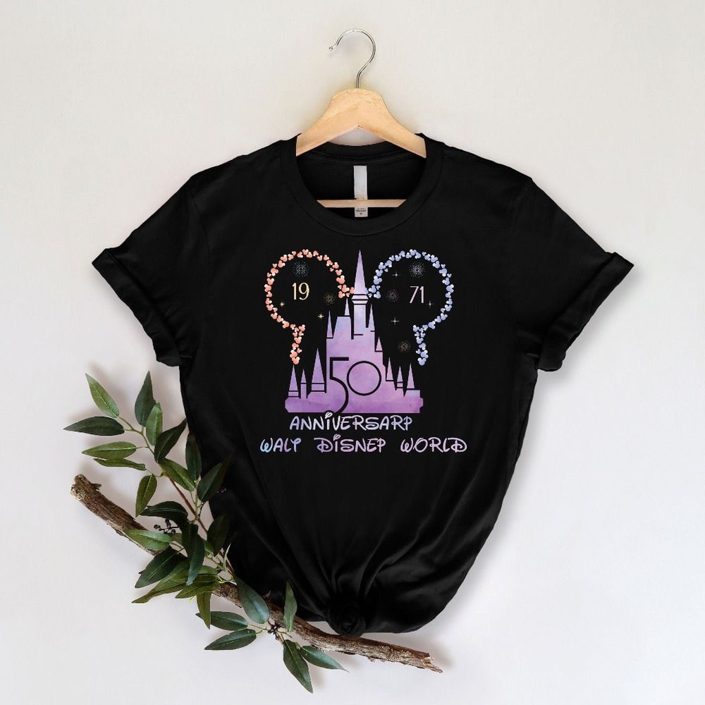 Walt Disney World 50th Anniversary Shirt, Disney Vacation Shirt